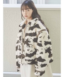 cowボアジャケット