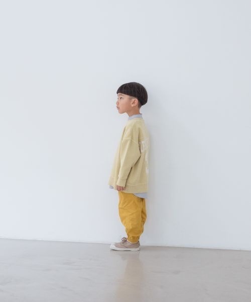 LOWRYS FARM（ローリーズファーム）の「ピグメントBIGプルオーバー　261896（スウェット・キッズ・イエロー/ブルー/アイボリー・110cm/120cm/130cm/140cm/150cm）」の14枚目の写真
