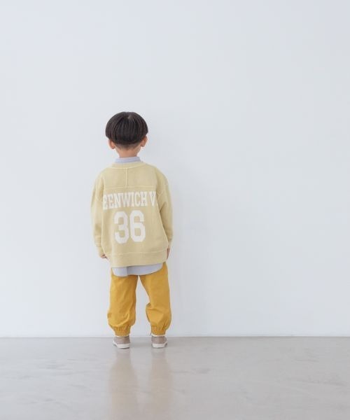 LOWRYS FARM（ローリーズファーム）の「ピグメントBIGプルオーバー　261896（スウェット・キッズ・イエロー/ブルー/アイボリー・110cm/120cm/130cm/140cm/150cm）」の15枚目の写真