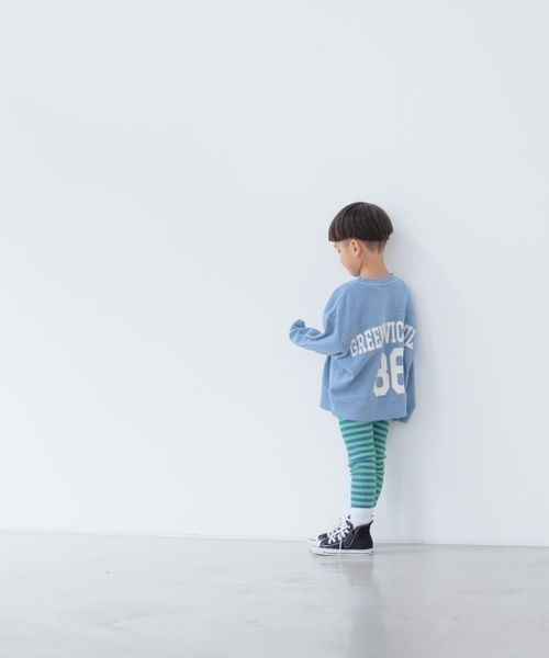 LOWRYS FARM（ローリーズファーム）の「ピグメントBIGプルオーバー　261896（スウェット・キッズ・イエロー/ブルー/アイボリー・110cm/120cm/130cm/140cm/150cm）」の19枚目の写真