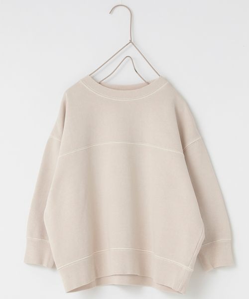 LOWRYS FARM（ローリーズファーム）の「ピグメントBIGプルオーバー　261896（スウェット・キッズ・イエロー/ブルー/アイボリー・110cm/120cm/130cm/140cm/150cm）」の20枚目の写真