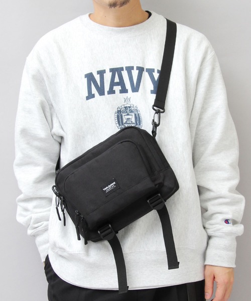 セール Yakpak ヤックパック 撥水 600dポリエステル コの字ファスナー スクエアミニショルダーバッグ White Labela ホワイトレーベル Mini Shoulder ショルダーバッグ Yakpak ヤックパック のファッション通販 Zozotown