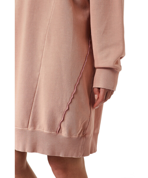 DIESEL(ディーゼル)の「レディース ワンピース 長袖 スウェットドレス ビッグシルエット(ワンピース・レディース・グレー/ピンク/イエロー・SMALL/MEDIUM/X-SMALL/XX-SMALL)」の5枚目の写真