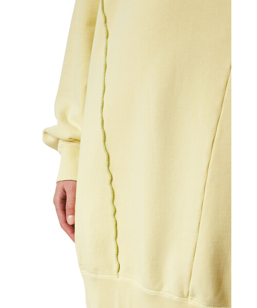 DIESEL(ディーゼル)の「レディース ワンピース 長袖 スウェットドレス ビッグシルエット(ワンピース・レディース・グレー/ピンク/イエロー・SMALL/MEDIUM/X-SMALL/XX-SMALL)」の15枚目の写真