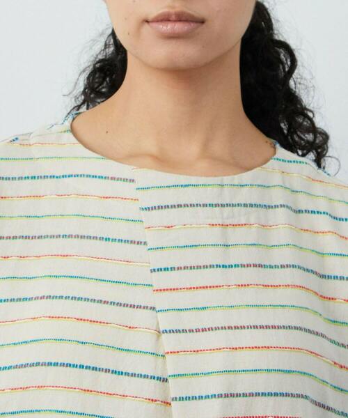 FRAPBOIS（フラボア）の「クラフトボーダー ワンピース（ワンピース・レディース・マルチ・1/0）」の22枚目の写真