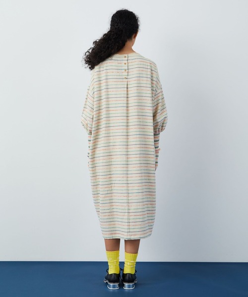 FRAPBOIS（フラボア）の「クラフトボーダー ワンピース（ワンピース・レディース・マルチ・1/0）」の5枚目の写真