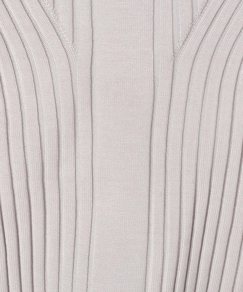 PAGEBOY(ページボーイ)の「WEB限定アイテム/デザインリブニットタンク(タンクトップ・レディース・ブラック/オフホワイト/グリーン/グレイッシュベージュ/コーラルピンク/チャコールグレー/グリーン系その他7/オレンジ/イエロー系その他/パープル・FREE)」の20枚目の写真