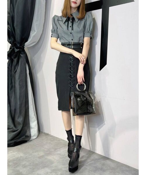 EATME（イートミー）の「PVC EATME BAG（ハンドバッグ・レディース・ブラック/クリア・FREE）」の6枚目の写真