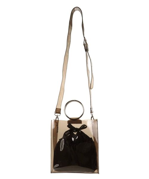 EATME（イートミー）の「PVC EATME BAG（ハンドバッグ・レディース・ブラック/クリア・FREE）」の9枚目の写真