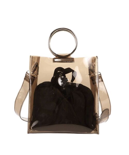 EATME（イートミー）の「PVC EATME BAG（ハンドバッグ・レディース・ブラック/クリア・FREE）」の14枚目の写真