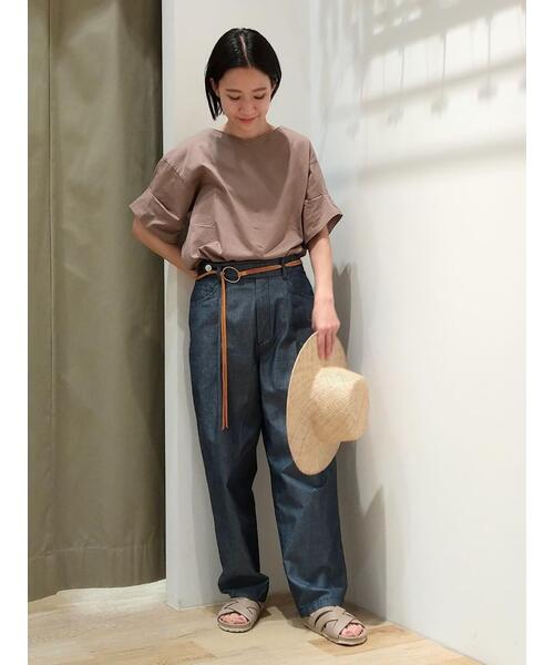 human woman（ヒューマンウーマン）の「◆Ｏｖａｌ　ｒｉｎｇ　Ｂｅｌｔ（ベルト・レディース・ベージュ系その他2/オレンジ・FREE）」の17枚目の写真