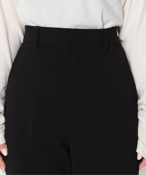 JOURNAL STANDARD（ジャーナルスタンダード）の「《追加2》ダブルクロススリムパンツ（スラックス・レディース・ブラック/ネイビー・40/38/36）」の4枚目の写真