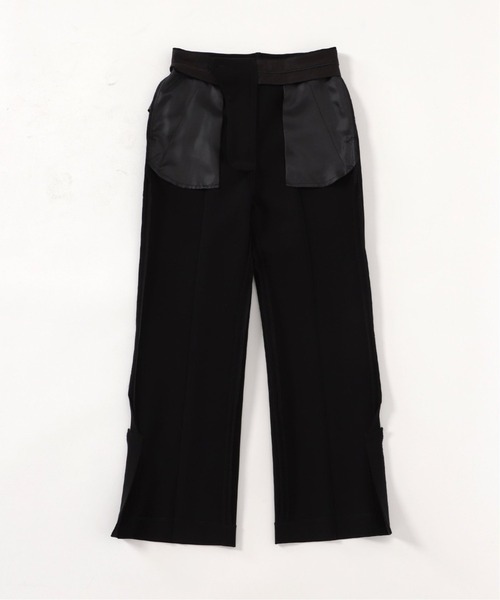 JOURNAL STANDARD（ジャーナルスタンダード）の「《追加2》ダブルクロススリムパンツ（スラックス・レディース・ブラック/ネイビー・40/38/36）」の17枚目の写真