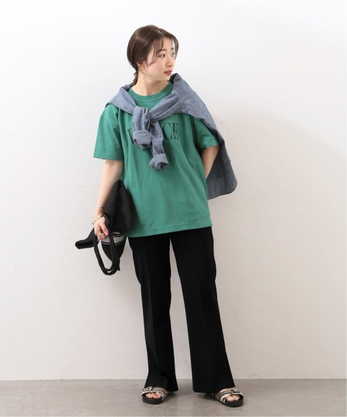 JOURNAL STANDARD（ジャーナルスタンダード）の「《追加2》ダブルクロススリムパンツ（スラックス・レディース・ブラック/ネイビー・40/38/36）」の13枚目の写真