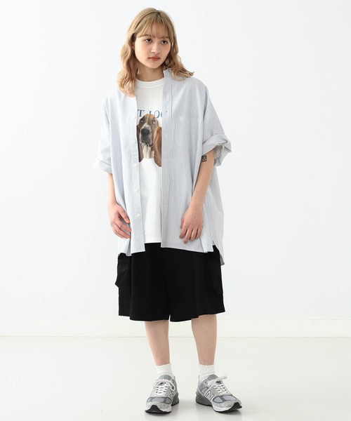 YUYA × BeAMS DOT(ユウヤバイビームスドット)の「YUYA × BeAMS DOT / “DOG ”プリント Tシャツ(Tシャツ/カットソー・メンズ・ベージュ/ホワイト・MEDIUM/LARGE)」の19枚目の写真