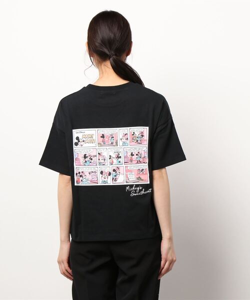 rienda ディズニーコラボTシャツ rienda（リエンダ）の「Comic Mickey/Tee（Tシャツ/カットソー）」 - WEAR