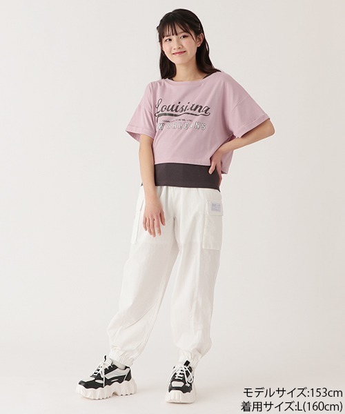 LOVETOXIC（ラブトキシック）の「カーゴパンツ（カーゴパンツ・キッズ・オフホワイト/グレー/ブラック・SS/L/M/S）」の18枚目の写真