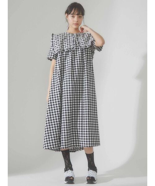 merry jenny（メリージェニー）の「おはないっぱいスニーカーサンダル（サンダル・レディース・オフホワイト/ブラック/ピンク・MEDIUM/LARGE）」の10枚目の写真