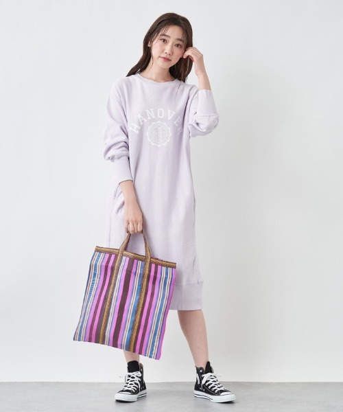 CITRUS（シトラス）の「【CITRUS】トートバッグ（トートバッグ・レディース・オレンジ/グリーン/プラム・FREE）」の3枚目の写真