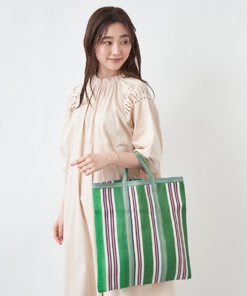 CITRUS（シトラス）の「【CITRUS】トートバッグ（トートバッグ・レディース・オレンジ/グリーン/プラム・FREE）」の2枚目の写真