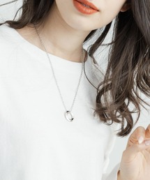 Rocky Monroe（ロッキーモンロー）の「チャーム付きデザインチェーン合金ネックレス（ネックレス）」