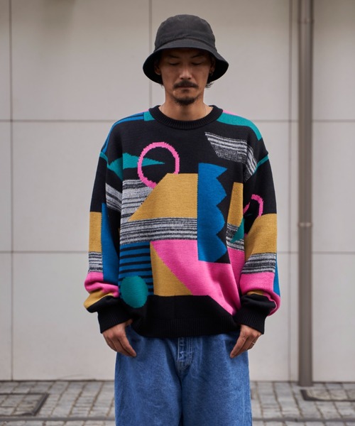 Iroquois(イロコイ)の「ABSTRACT JQ KNIT(ニット/セーター・メンズ・グレー系その他/ブラック系その他・3/2/1)」の21枚目の写真