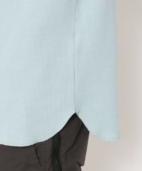 AVIREX（アヴィレックス）の「サーマル ハーフスリーブ ビッグ Tシャツ H.G.A.U./THERMAL H/S BIG T-SHIRT H.G.A.U.（Tシャツ/カットソー・メンズ・グレー/ブラック/サックスブルー/ホワイト・MEDIUM/X-LARGE/LARGE/XX-LARGE）」の13枚目の写真