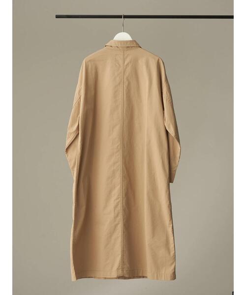 AMERICAN HOLIC（アメリカンホリック）の「ステンシャツコート（ステンカラーコート・レディース・ベージュ/カーキ・M/L）」の20枚目の写真