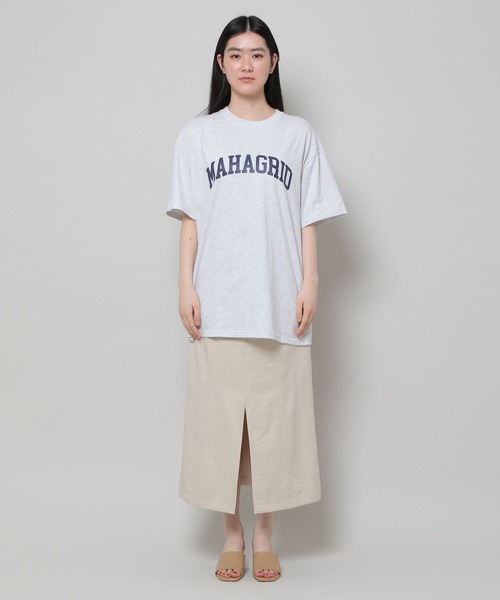MAHAGRID(マハグリッド)の「【UNISEX】MAHAGRID/VARSITY LOGO TEE 2277563(Tシャツ/カットソー・レディース・グリーン/ホワイト/ライトグレー/ブラック・X-LARGE/LARGE/MEDIUM/SMALL)」の18枚目の写真