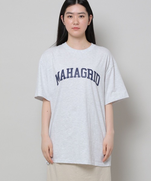 MAHAGRID(マハグリッド)の「【UNISEX】MAHAGRID/VARSITY LOGO TEE 2277563(Tシャツ/カットソー・レディース・グリーン/ホワイト/ライトグレー/ブラック・X-LARGE/LARGE/MEDIUM/SMALL)」の20枚目の写真