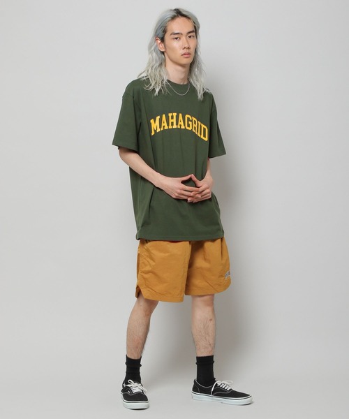MAHAGRID(マハグリッド)の「【UNISEX】MAHAGRID/VARSITY LOGO TEE 2277563(Tシャツ/カットソー・レディース・グリーン/ホワイト/ライトグレー/ブラック・X-LARGE/LARGE/MEDIUM/SMALL)」の22枚目の写真