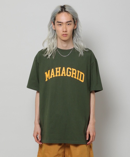 MAHAGRID(マハグリッド)の「【UNISEX】MAHAGRID/VARSITY LOGO TEE 2277563(Tシャツ/カットソー・レディース・グリーン/ホワイト/ライトグレー/ブラック・X-LARGE/LARGE/MEDIUM/SMALL)」の17枚目の写真