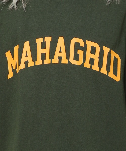 MAHAGRID(マハグリッド)の「【UNISEX】MAHAGRID/VARSITY LOGO TEE 2277563(Tシャツ/カットソー・レディース・グリーン/ホワイト/ライトグレー/ブラック・X-LARGE/LARGE/MEDIUM/SMALL)」の15枚目の写真