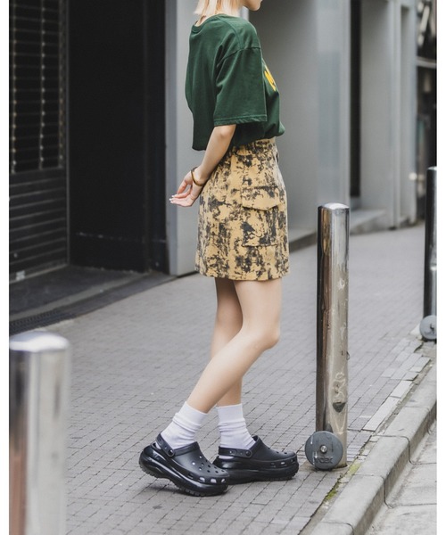 MAHAGRID(マハグリッド)の「【UNISEX】MAHAGRID/VARSITY LOGO TEE 2277563(Tシャツ/カットソー・レディース・グリーン/ホワイト/ライトグレー/ブラック・X-LARGE/LARGE/MEDIUM/SMALL)」の11枚目の写真