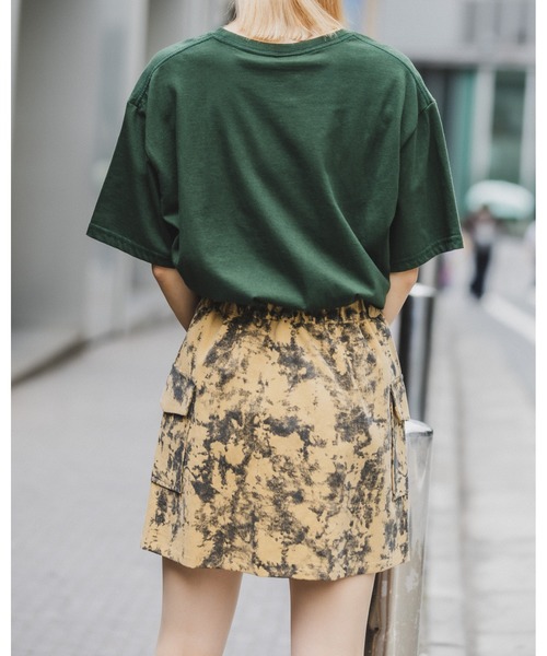 MAHAGRID(マハグリッド)の「【UNISEX】MAHAGRID/VARSITY LOGO TEE 2277563(Tシャツ/カットソー・レディース・グリーン/ホワイト/ライトグレー/ブラック・X-LARGE/LARGE/MEDIUM/SMALL)」の7枚目の写真