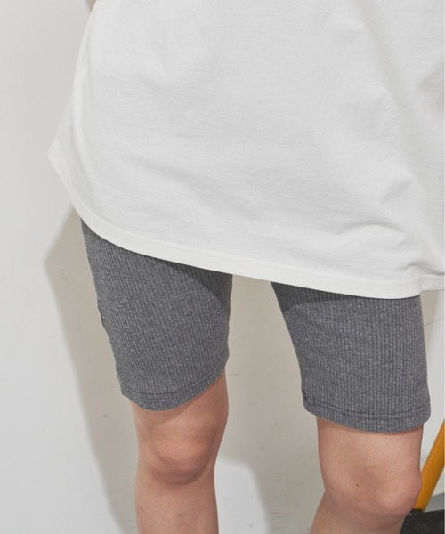 Auntie Rosa Holiday（アンティローザホリデー）の「リブサイクルパンツ（その他パンツ・レディース・ブラック/グレー・FREE）」の14枚目の写真