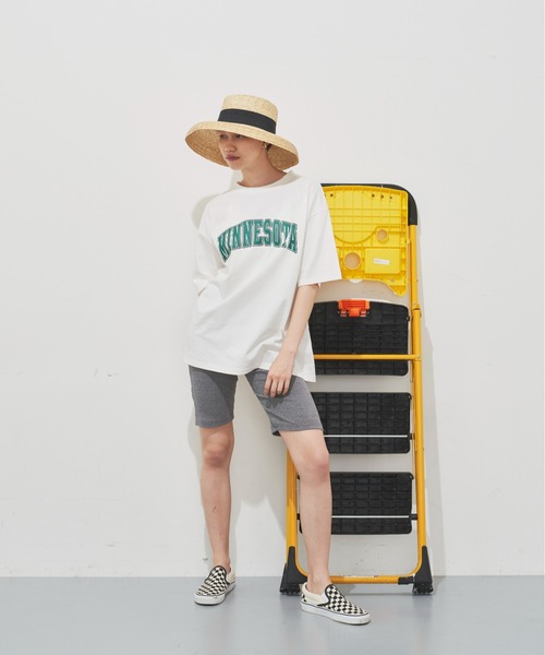 Auntie Rosa Holiday（アンティローザホリデー）の「リブサイクルパンツ（その他パンツ・レディース・ブラック/グレー・FREE）」の5枚目の写真