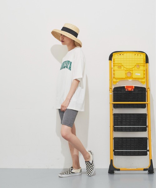 Auntie Rosa Holiday（アンティローザホリデー）の「リブサイクルパンツ（その他パンツ・レディース・ブラック/グレー・FREE）」の6枚目の写真