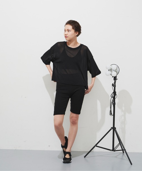 Auntie Rosa Holiday（アンティローザホリデー）の「リブサイクルパンツ（その他パンツ・レディース・ブラック/グレー・FREE）」の18枚目の写真