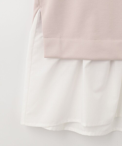 ANY SIS（エニィスィス）の「ペプラムドッキング カットソー（Tシャツ/カットソー・レディース・ブラック系/ライトグレー系/ピンク系・2）」の16枚目の写真