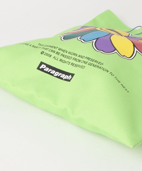 Paragraph(パラグラフ)の「【PARAGRAPH/パラグラフ】030 SMILE FLOWER BAG/スマイル ニコちゃん フラワー お花 バッグ 手提げ(トートバッグ・メンズ・ライトグリーン/イエロー/ミント/ネイビー/アイボリー・ONE SIZE)」の8枚目の写真
