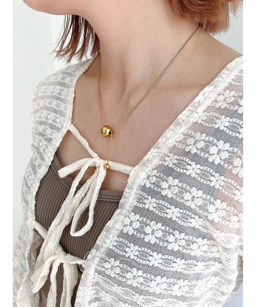 JUMELLE(ジュメロ)の「ボールネックレス(ネックレス・レディース・ゴールド・FREE)」の21枚目の写真