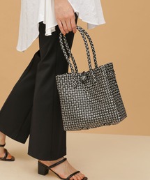NANO universe | BALI WERKSTATTE/MARKET Basket Flex Small(かごバッグ)