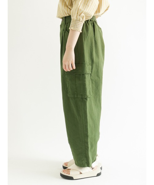 Samansa Mos2（サマンサ モスモス）の「カーゴパンツ（カーゴパンツ・レディース・ベージュ/オフホワイト/グリーン・ﾌﾘ-）」の16枚目の写真