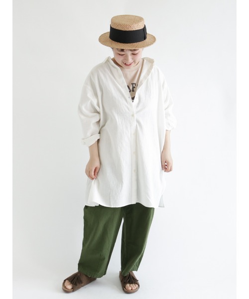 Samansa Mos2（サマンサ モスモス）の「カーゴパンツ（カーゴパンツ・レディース・ベージュ/オフホワイト/グリーン・ﾌﾘ-）」の14枚目の写真