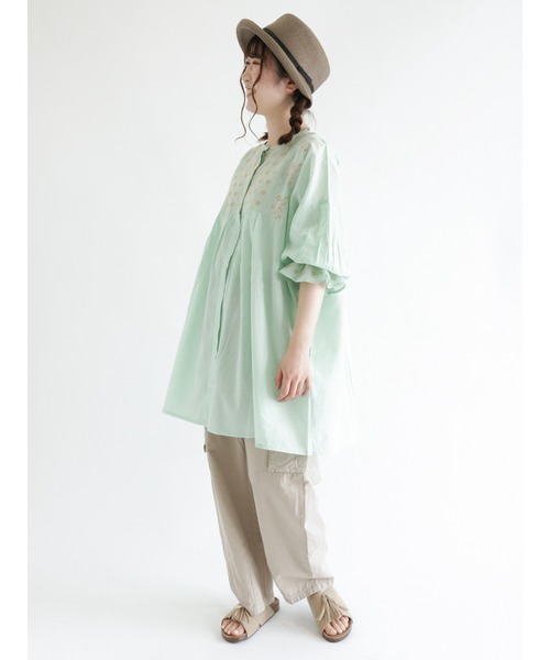 Samansa Mos2（サマンサ モスモス）の「カーゴパンツ（カーゴパンツ・レディース・ベージュ/オフホワイト/グリーン・ﾌﾘ-）」の11枚目の写真