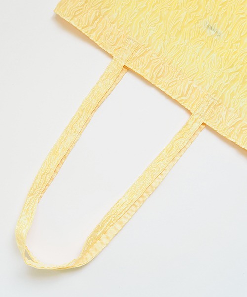 Casselini（キャセリーニ）の「フラワーシアートート（トートバッグ・レディース・ホワイト/イエロー/ピンク/ブラック・FREE）」の14枚目の写真