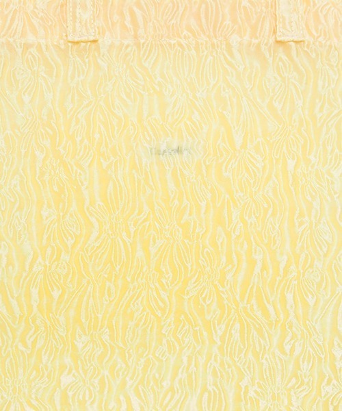 Casselini（キャセリーニ）の「フラワーシアートート（トートバッグ・レディース・ホワイト/イエロー/ピンク/ブラック・FREE）」の7枚目の写真