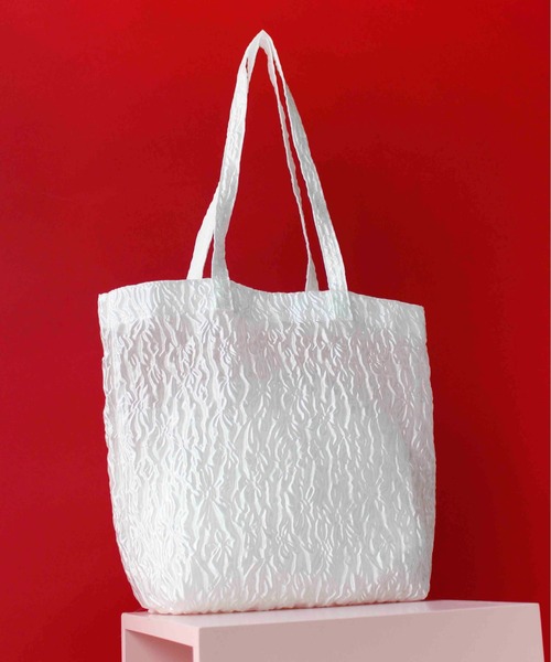 Casselini（キャセリーニ）の「フラワーシアートート（トートバッグ・レディース・ホワイト/イエロー/ピンク/ブラック・FREE）」の22枚目の写真