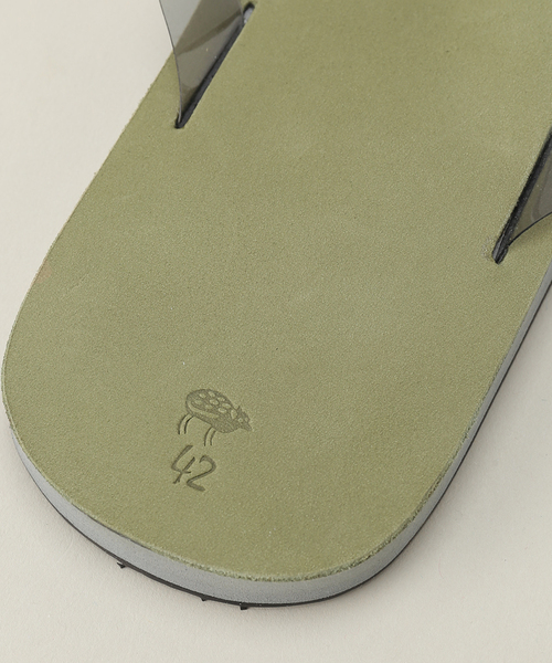 EL NIDO FLIPS（エルニドフリップス）の「【EL NIDO FLIPS for JOURNAL STANDARD】別注 Tabi Beach サンダル（サンダル・メンズ・ダークグリーン/ベージュ系その他・42/38/40）」の9枚目の写真